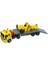 Maxx Wheels 1:16 Sesli ve Işıklı Transporter Tır 40 cm 23150 Sarı Uçak 1