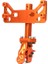 Metal Ayarlanabilir Römork Askısı Braketi Tırmanma Araba Modeli Araba Aksesuarları Için Uyumlu 1/6 Scx6 Rc Trx6, Turuncu (Yurt Dışından) 1