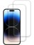 iPhone14 Pro Temperli Cam Koruyucu Tam Ekran Kaplama, 2'li Paket 1
