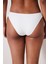 Opal Side Işlemeli Kırık Beyaz Bikini Altı 2