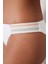 Opal Side Işlemeli Kırık Beyaz Bikini Altı 3