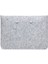11.6-Inç Keçe Dizüstü Bilgisayar Kılıfı Koruyucu Çanta Macbook Air 11 Inç Vb.-Gri (Yurt Dışından) 2