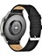Xiaomi Mi Watch Xiaomi S1 - S2 - S3 Active 22MM Hakiki Deri Kordon Siyah Saat Kordonu Deri Kayış 7