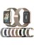 Samsung Galaxy Fit 3 Uyumlu Metal Hasır Kordon Güçlü Mıknatıs 2
