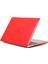 Ön ve Arka Şeffaf Pc Sert Kılıf MacBook Air 13,3 Inç Retina Ekran A2337 M1 (2020)/AIR 13,3 Inç Retina Ekran A2179 (2020)/AIR 13,3 Inç (2019) (2018) A1932-KIRMIZI (Yurt Dışından) 1
