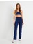Spor Sütyen Kapsız Renk Bloklu Slim Fit U Yaka 2