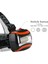 Turuncu Mini Far 3 Modu Torch Fener Açık Kamp Far 6 * LED Lanterna Kafa Bandı ile Acil Işık Su Geçirmez Aydınlatma (Yurt Dışından) 5