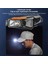 Siyah LED Kep Işıklı Uyarı Işareti Şapka Far Akıllı Dalga Sensörü Su Geçirmez 90 Rotasyon Balıkçılık Şapkası Lambası USB Şarj Kafa Lambası Açık (Yurt Dışından) 4