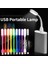 Turuncu Taşınabilir USB LED Mini Kitap Işık Okuma Işığı Bilgisayar Klavye Okuma Dizüstü Dizüstü Bilgisayar Görme Korumasını Okuma Lambası (Yurt Dışından) 2