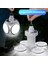 Taşınabilir Güneş Enerjili LED Lamba USB Şarj Edilebilir Kamp Projektörleri Açık Ev Çadır Fener Acil Gece Lambası (Yurt Dışından) 3