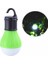 Yeşil Taşınabilir 3 LED Kamp Işık Pil Kumandalı Çadır Işıkları Su Geçirmez Acil Durum Fener Ampul Yürüyüş Balıkçılık Açık (Yurt Dışından) 1