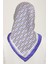 Mor Geometrik Desen Tivil İpek Eşarp 9149 - 38 4