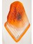 Turuncu Çiçek Desen Sura İpek Eşarp 9100 - 31 8