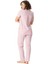 17038 Kadın Kısa Kollu Önden Düğmeli Pijama Takım 2