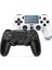 Siyah-Gamepad Ps4 Joystick Denetleyicisi Sony Playstation 4 Pro Slim Pc Ios Android Controle 6 Eksen Gyro Dokunmatik Kontrol Paneli (Yurt Dışından) 2