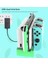Beyaz Oyun Denetleyicisi Şarj Cihazı Şarj Standı Standı Tutucu Nintendo Anahtarı Joy-Con Oyun Denetleyicisi Şarj Cihazı Dock Masaüstü Standı (Yurt Dışından) 5
