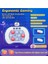 Yükseltme-Yeşil Forg-Hızlı Itme Pop Işık Fidget Oyun Konsolu Gamepad Yükseltilmiş Parmak Ucu Basın Yarışması Sıkma Stresi Azaltma Fidget Oyuncak Duyusal (Yurt Dışından) 5