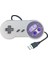 USB Oyun Denetleyicisi Için Klasik Süper Nintendo Snes Gamepad Famicom Pc Mac Qperating Sistemleri Joystick Oyunları Accesorios (Yurt Dışından) 5