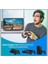 Siyah Kırmızı-Cep Telefonu ve Bilgisayar Oyun Tahtası Ps4 Denetleyici Joystick Bluetooth Kablosuz Kolu Titreşim Çift Titreşim (Yurt Dışından) 3