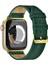 Apple Watch Kordon 38MM 40MM 41MM 3 4 5 6 7 Se 8 9 Uyumlu Yeşil Hakiki Deri Kayış 2