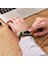 Apple Watch Kordon 38MM 40MM 41MM 3 4 5 6 7 Se 8 9 Uyumlu Yeşil Hakiki Deri Kayış 4