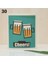 No.30 Stili No.1 Boyutu Karikatür Baskılı Emici Bulaşık Bezi Yeniden Kullanılabilir Temizlik Bezleri Islak Kuru Mutfak Bez Bulaşık Yıkama Ovma Coaster Pad 17*20 cm (Yurt Dışından) 1