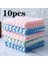 Pembe Tarzı 3 Parça Pcssüper Emici Mikrofiber Kalın Mutfak Havlusu Bulaşık Bezi Ev Paçavra Yapışmaz Yağ Masa Temizleme Mendili Bezi Scourin (Yurt Dışından) 5