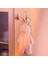Pembe Tarzı Hızlı Kuru Yumuşak Emici El Havlusu Mutfak Banyo Sevimli Mercan Kadife Asılı Temizlik Bezi Mikrofiber Havlu (Yurt Dışından) 5