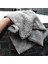 Mavi Stil Mikrofiber Havlu Ultra Kurutma Yıkama Yumuşak Parlatma Kenarsız Temizlik Süper Emici Peluş Kumaş Mutfak Ev Araba Için (Yurt Dışından) 4