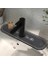 Siyah Stil 38X14CM Mutfak Musluk Mat Süper Emici Diatom Çamur Emici Mat Lavabo Splash Guard Musluk Sıçrama Yakalayıcı Mutfak Gadget (Yurt Dışından) 1
