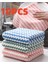 Yeşil Tarzı 5 Adet Mikrofiber Kalın Mutfak Havlusu Bulaşık Bezi Ev Mutfak Paçavra Gadget Yapışmaz Yağ Masa Temizleme Mendili Bez Ovma Pedi (Yurt Dışından) 2