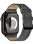 Apple Watch Deri Kordon 38 MM 40 MM 41 MM 3 4 5 6 7 Se 8 9 Uyumlu Hakiki Deri Kayış Gri Saat Kordonu 2