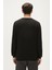 Re-Bamboo Crewneck Erkek Siyah Sweatshirt 23.02.12.031-C01 3