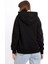 Kadın Siyah Kapüşonlu 3 Iplik Şardonlu Polarlı Reglan Kol SWEATSHIRTS-103 3
