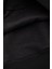 Kadın Siyah Kapüşonlu 3 Iplik Şardonlu Polarlı Reglan Kol SWEATSHIRTS-103 5