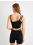 Sporcu Sütyeni Kapsız Asimetrik Askı Detaylı Slim Fit 4