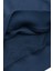 Kadın Lacivert Kapüşonlu 3 Iplik Şardonsuz Polarsız Reglan Kol Sweatshirt S-104 5