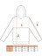Kız Çocuk Gri Kapüşonlu Sweatshirt S302Gri 5