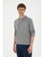 U.S. Polo Assn. Erkek Gri Melanj Sweatshirt 50269396-VR086 1