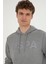 U.S. Polo Assn. Erkek Gri Melanj Sweatshirt 50269396-VR086 2