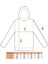 Kız Çocuk Yeşil Kapüşonlu 3 Iplik Şardonlu Polarlı Reglan Kol Elbise S-303YEŞİL 5