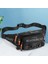 Koyu Mavi-Naylon Erkek Göğüs Çantaları Büyük Kapasiteli Koşu Bel Çantası Depolama Kılıfı Çok Cepli Kulaklık Deliği Spor Crossbody Çanta Seyahat Çantası (Yurt Dışından) 1