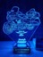 Harley Davidson, Motosiklet, Kişiye Özel Lamba Personalized 3D Lamp 4