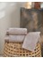 Pure Bambu 3'lü Banyo Havlu Seti Bej 30X50 cm 50X85 cm 75X150 cm 1