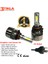 Mini Cooper R56 2006 Far Ampul H4 Beyaz LED Xenon 8000 Lümen 2