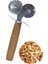 Ahşap Saplı 2li Hamur Kesme Ruleti Düz ve Dalgalı Pizza Börek Kesici Aparatı (44DEX34) 4