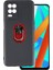 Realme 8 Kılıf Kamera Korumalı Yüzüklü Kickstand Mat Kapak 1
