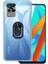 Realme 8 Kılıf Kamera Korumalı Yüzüklü Kickstand Mat Kapak 1