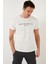 Baskılı Bisiklet Yaka Pamuklu Slim Fit T Shirt Erkek T Shirt 541DPRTMNT24 3