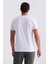 Beyaz Slim Fit Bisiklet Yaka T-Shirt 4